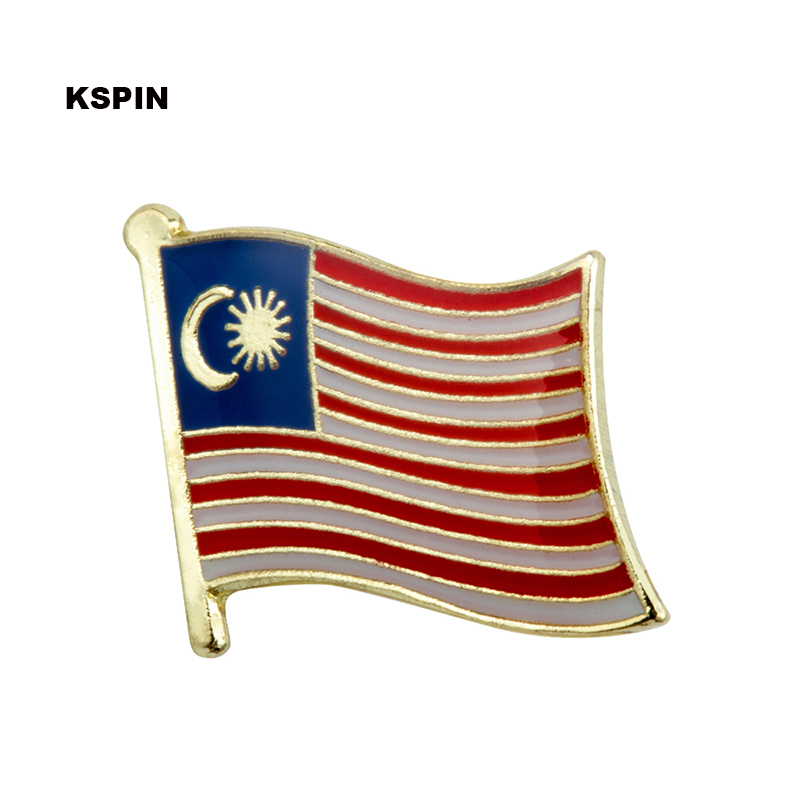 Malaysia Flag Badge Pin Lapel  - Golf Equipment Malaysia recension och pris