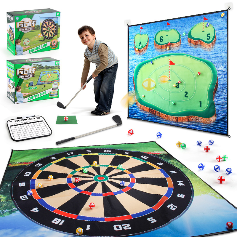 Golf Game Mat, Children's Toy  - Golf Equipment Set recension och pris