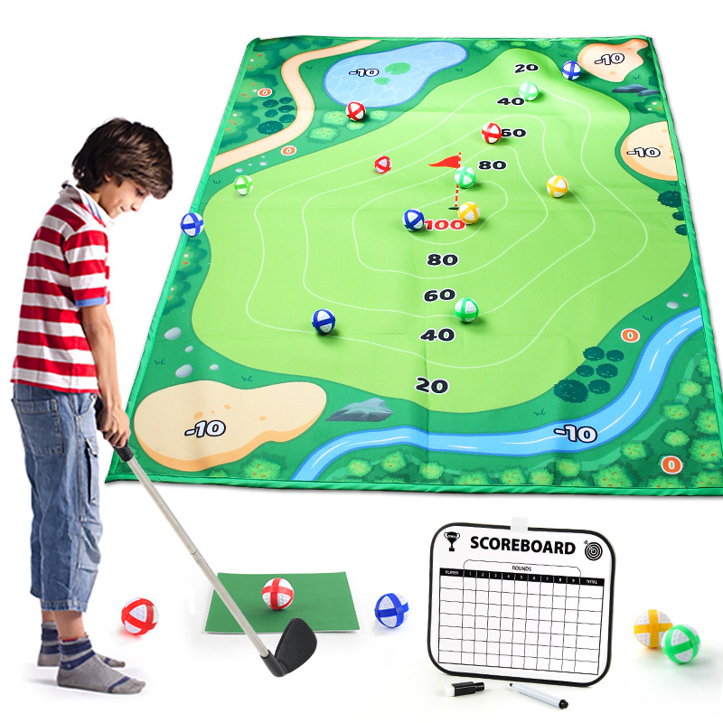 Golf Game Mat, Children's Toy  - Golf Equipment Set recension och pris