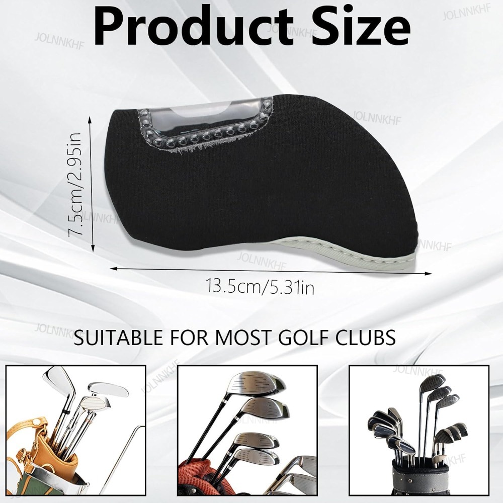 Clear Visible Head Covers 10Pc - Golf Equipment Deals recension och pris