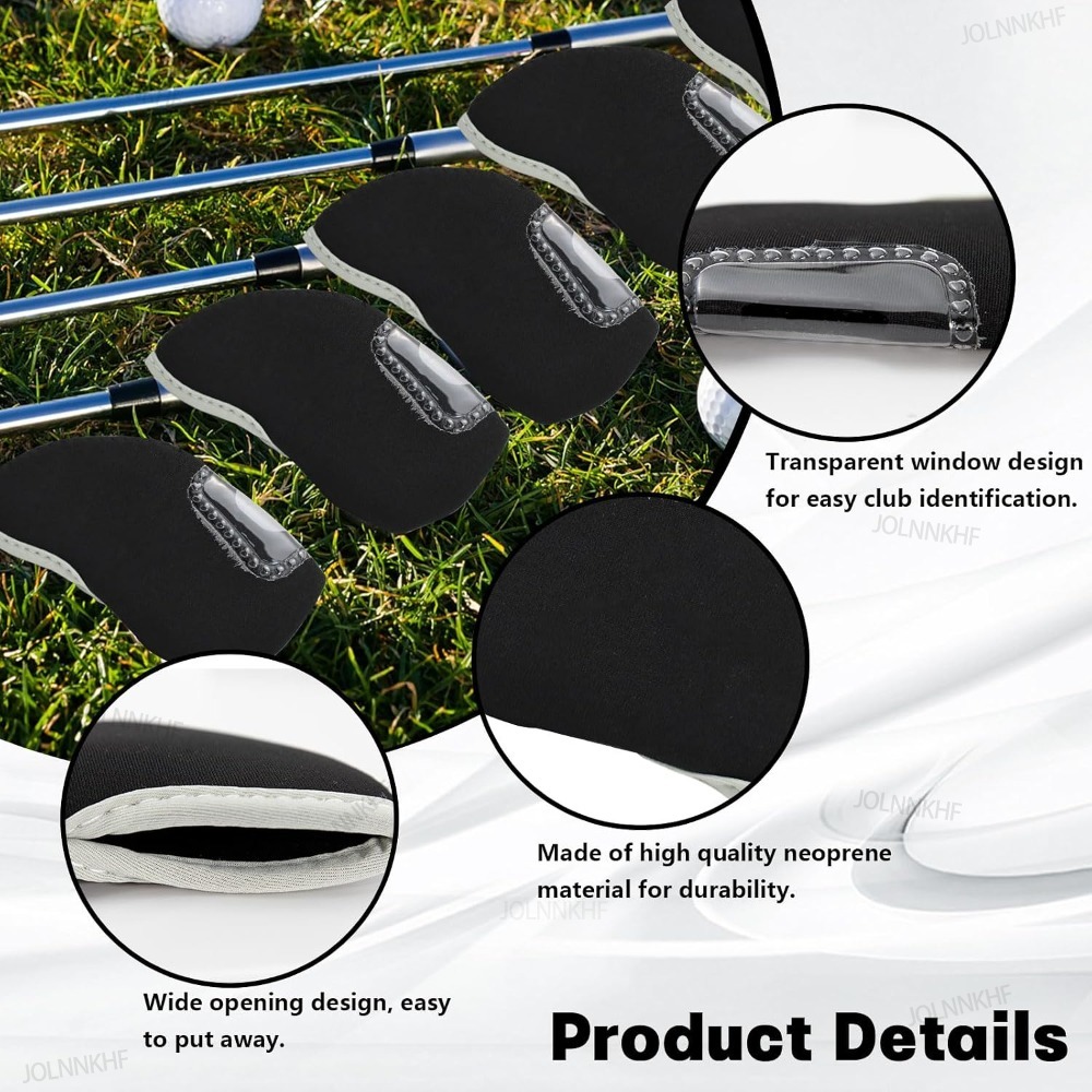 Clear Visible Head Covers 10Pc - Golf Equipment Deals recension och pris