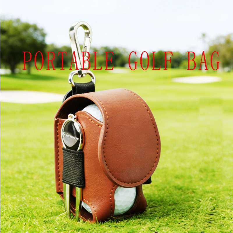 Golf PU Ball Bag Two-Piece Set - Golf Equipment Set recension och pris