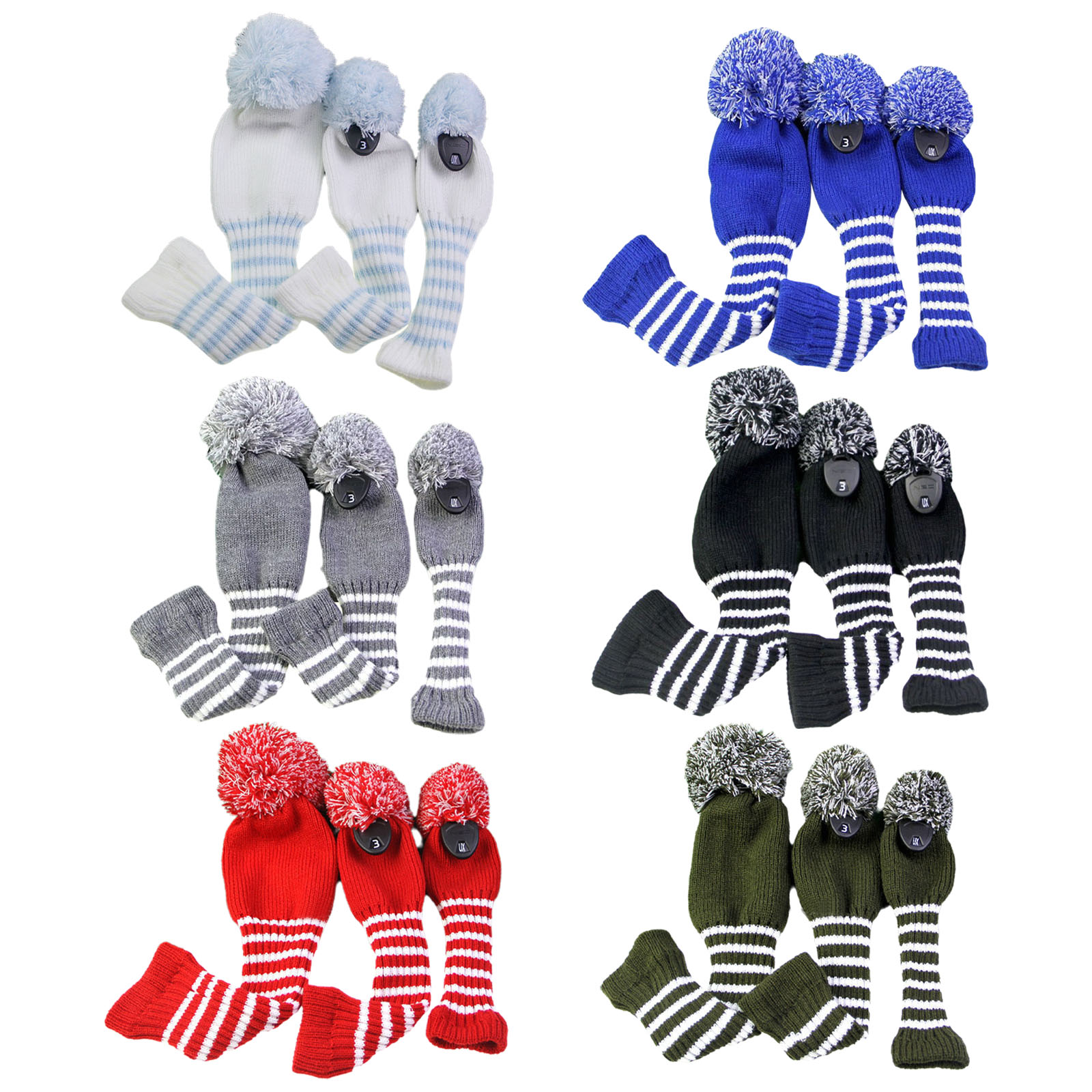 Seamless Golf Club Head Covers - Golf Equipment Set recension och pris