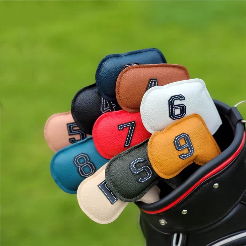 10pcs Golf Iron Headcover 4-9, - X Golf Equipment recension och pris