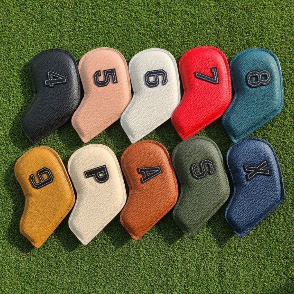 10pcs Golf Iron Headcover 4-9, - X Golf Equipment recension och pris