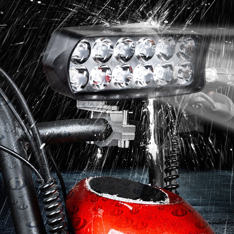 Motorcycle Headlight 12v Spot  - Head Racket Boom recension och pris